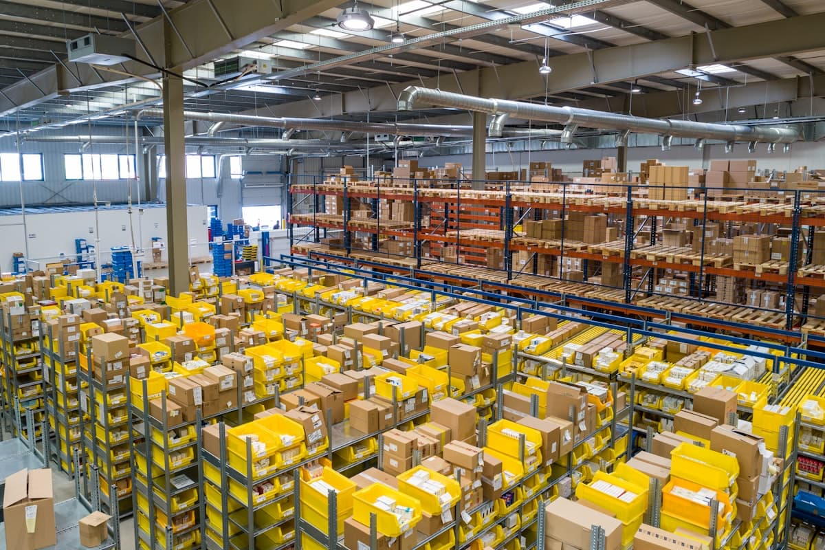 Swift Metro Couriers warehouse